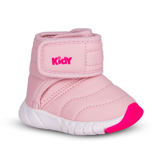 TENIS INFANTIL MENINA KIDY EQUILIBRIO ROSA