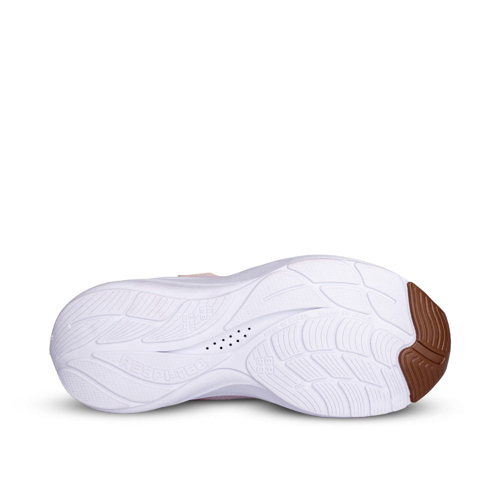 Tênis Infantil Kidy K360 Energy 2 Marfim e Bronze