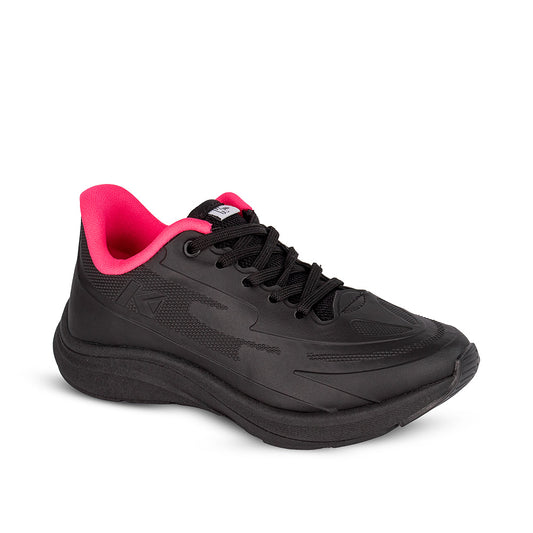 Tênis Infantil Menina K360 Energy 2 Preto e Pink Conforto Escolar
