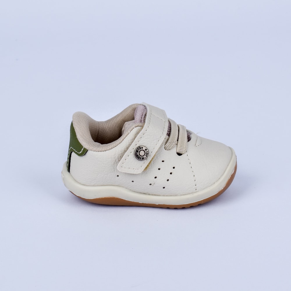 Tênis Infantil Menino Kidy Colors Equilíbrio Verde Militar Conforto