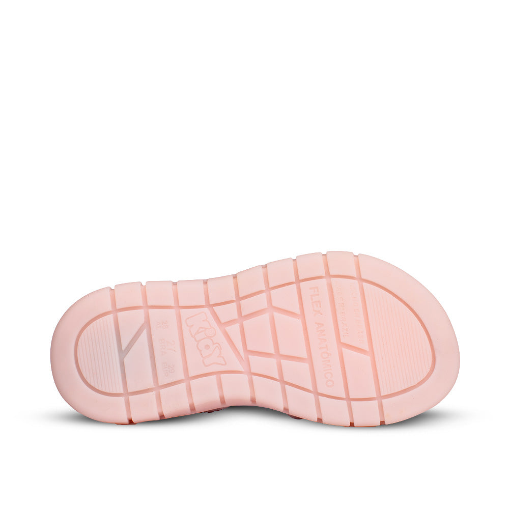 Sandália Infantil Menina Kidy Wave Light Nude com Luz