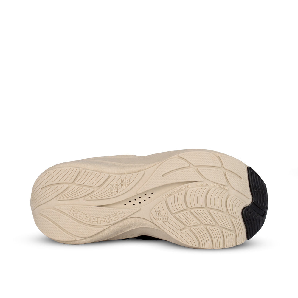 Tênis Infantil Kidy K360 Energy 2 Preto e Crepe