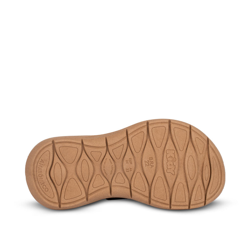 Sandália Infantil Menino Kidy Fly Baby Preto Conforto e Segurança