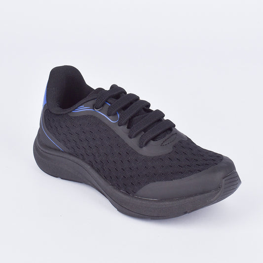 Tênis Infantil K360 2 Esportivo Preto e Azul - Conforto e Amortecimento