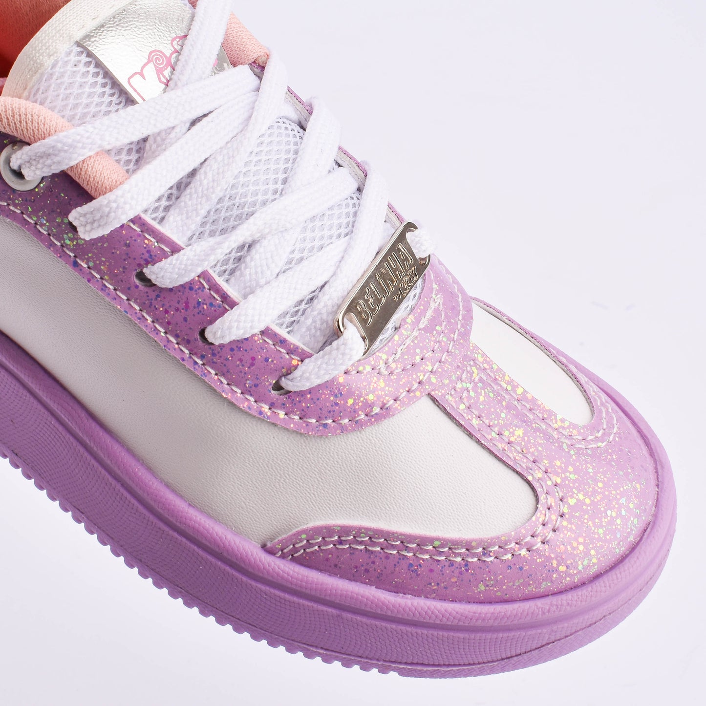 TENIS INFANTIL MENINA K360 NOVA YORK BRANCO/LILAS