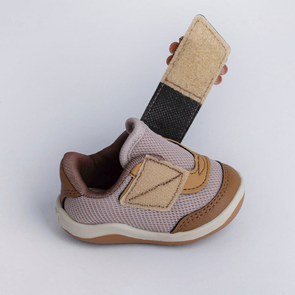 Tênis Menino Infantil Kidy Colors Equilíbrio Natural e Caramelo