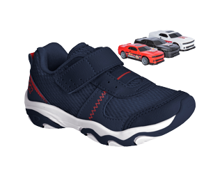 Tênis Menino Infantil Kidy Play Respitec Marinho e Vermelho