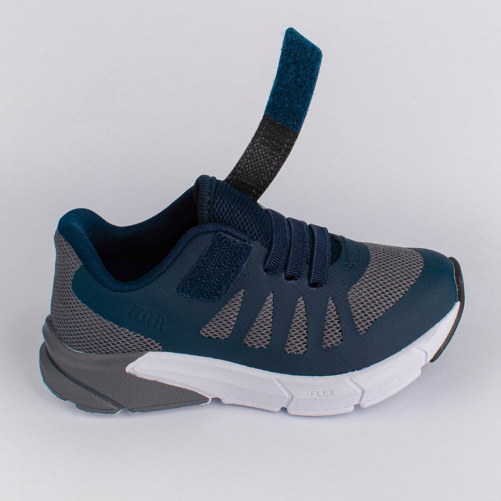 TENIS KIDY ENERGY BABY RESPITEC MARINHO/GRAFITE Kidy