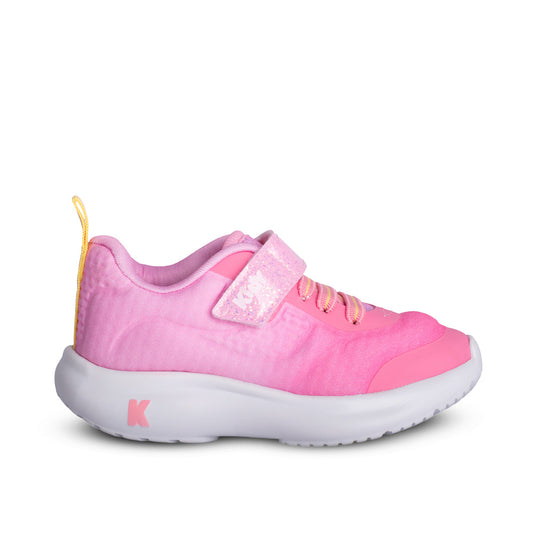 Tênis Infantil Menina Kidy Nuvem Rosa e Nude Tecnologia Respi-Tec