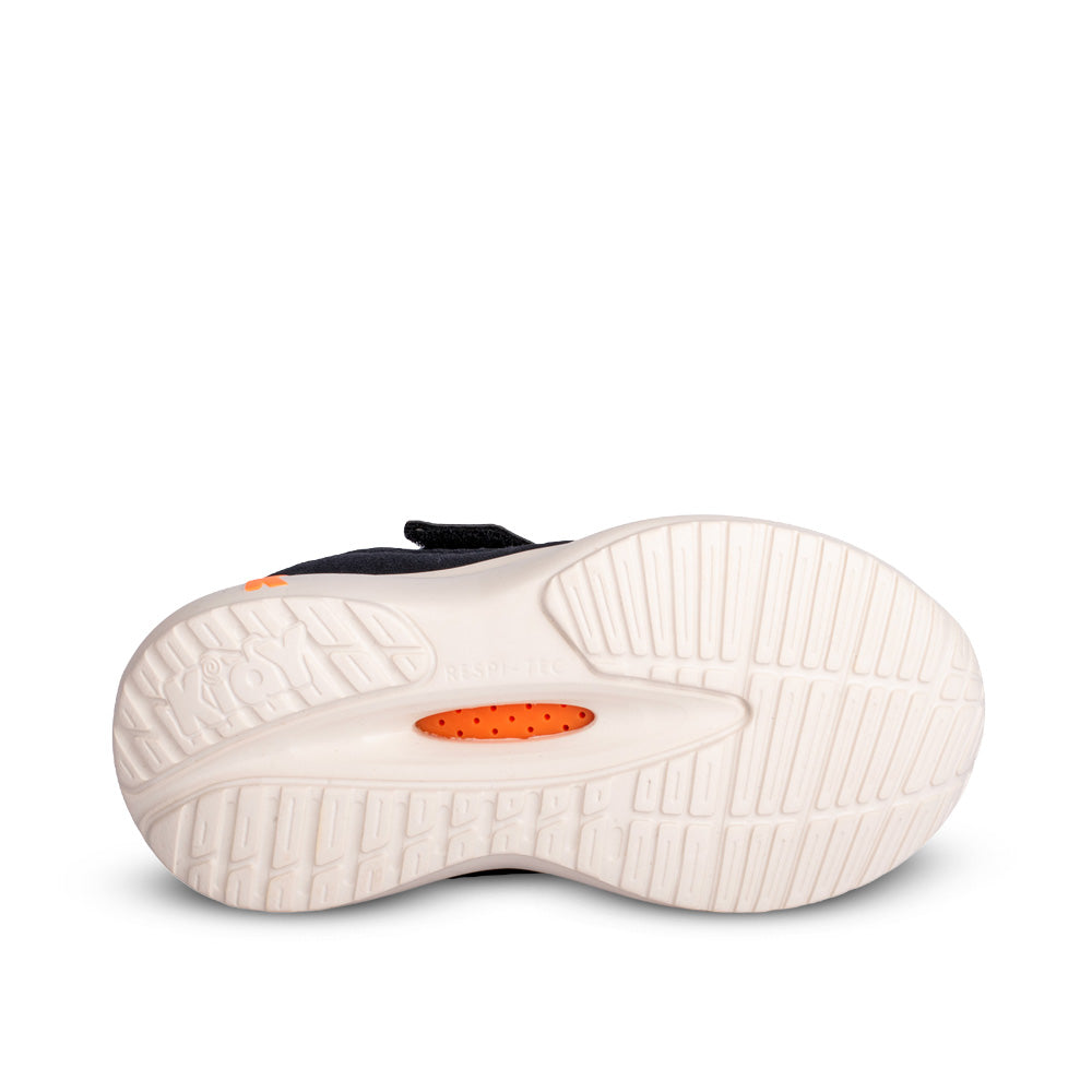 Tênis Infantil Menino Kidy Nuvem Preto e Bege Conforto e Leveza