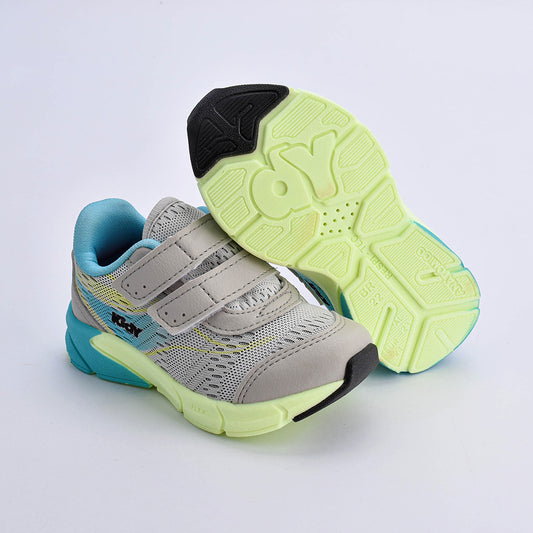 TÊNIS KIDY ENERGY BABY RESPITEC CINZA/AZUL PISCINA Kidy