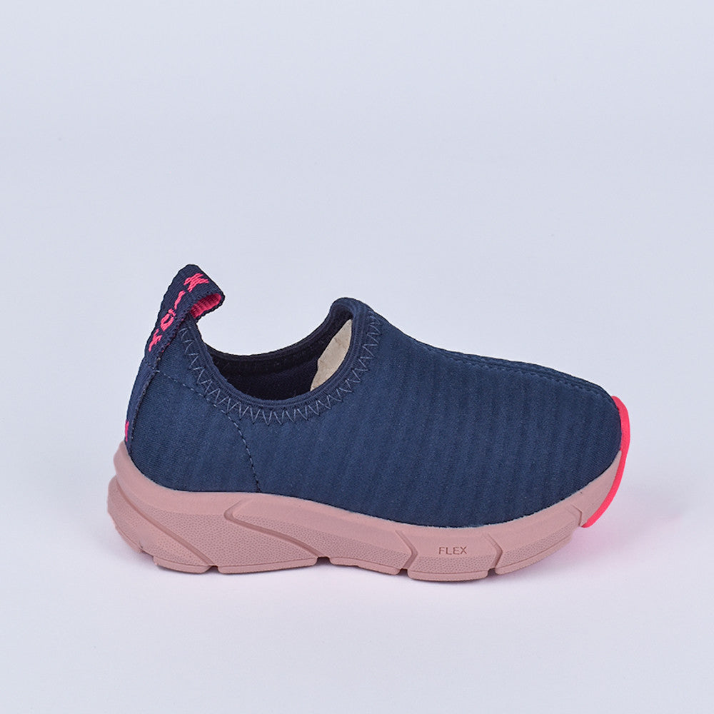 TÊNIS MENINA KIDY ENERGY BABY RESPITEC MARINHO/ROSA/PINK