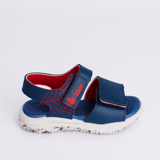 SANDALIA PAPETE MENINO KIDY FLY BABY MARINHO/VERMELHO