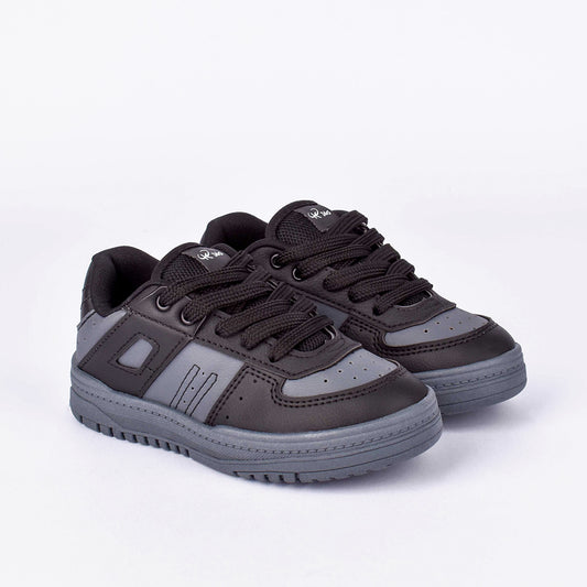 TÊNIS INFANTIL MENINO K360 ESTILO RESPITEC PRETO/GRAFITE