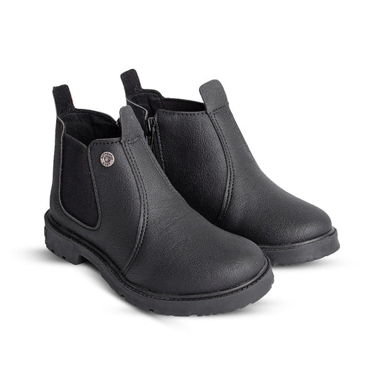 Bota Coturno Infantil Menino Kidy Max Preto Jequinha Inverno - Kidy Calçados -