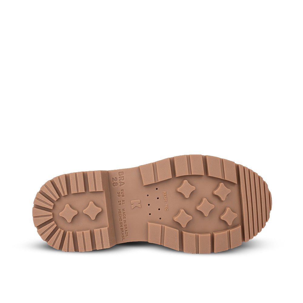 Bota Coturno Infantil Menino Kidy Walk Camel Jequinha Elástico 28 ao 36 - Kidy Calçados -