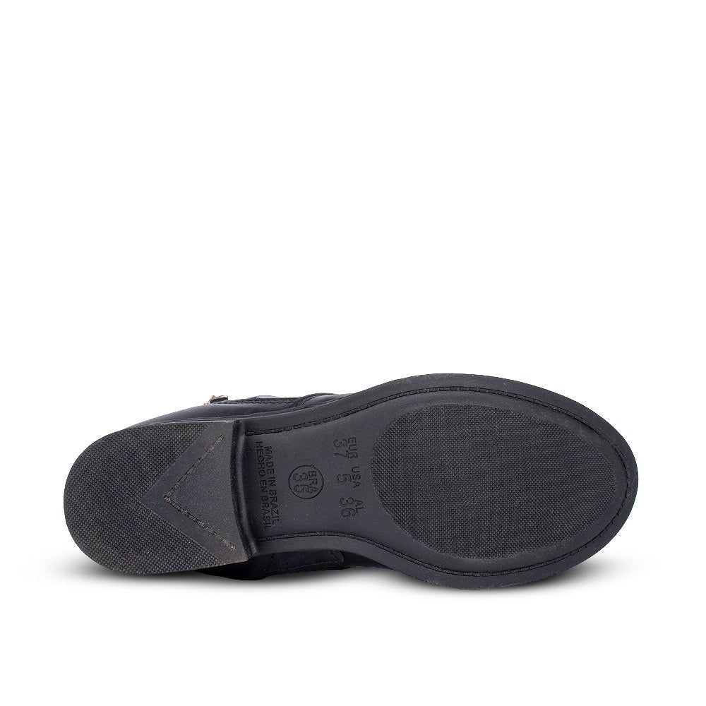 Bota Infantil Menina Kidy Montaria Preta Cano Alto Fivela Inverno - Kidy Calçados -