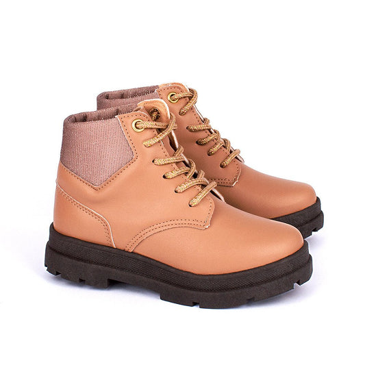 Bota Menina Infantil Kidy Style Avelã - Kidy Calçados - Botas, Coturnos e Galochas