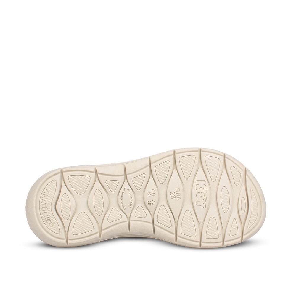 Chinelo Infantil Menino Kidy Fly Preto Bege Antiderrapante Verão - Kidy Calçados -