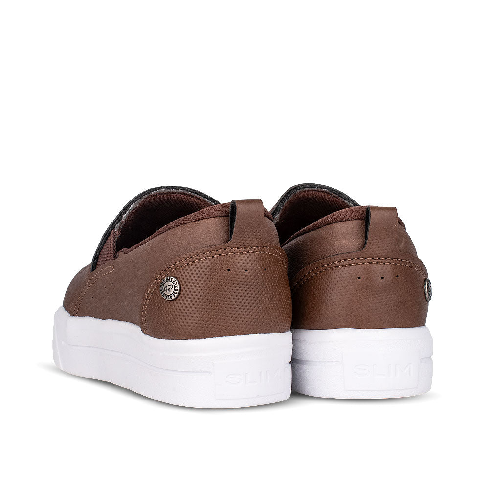 Tênis Infantil Menino K360 Ultra Leve Marrom Conforto e Praticidade