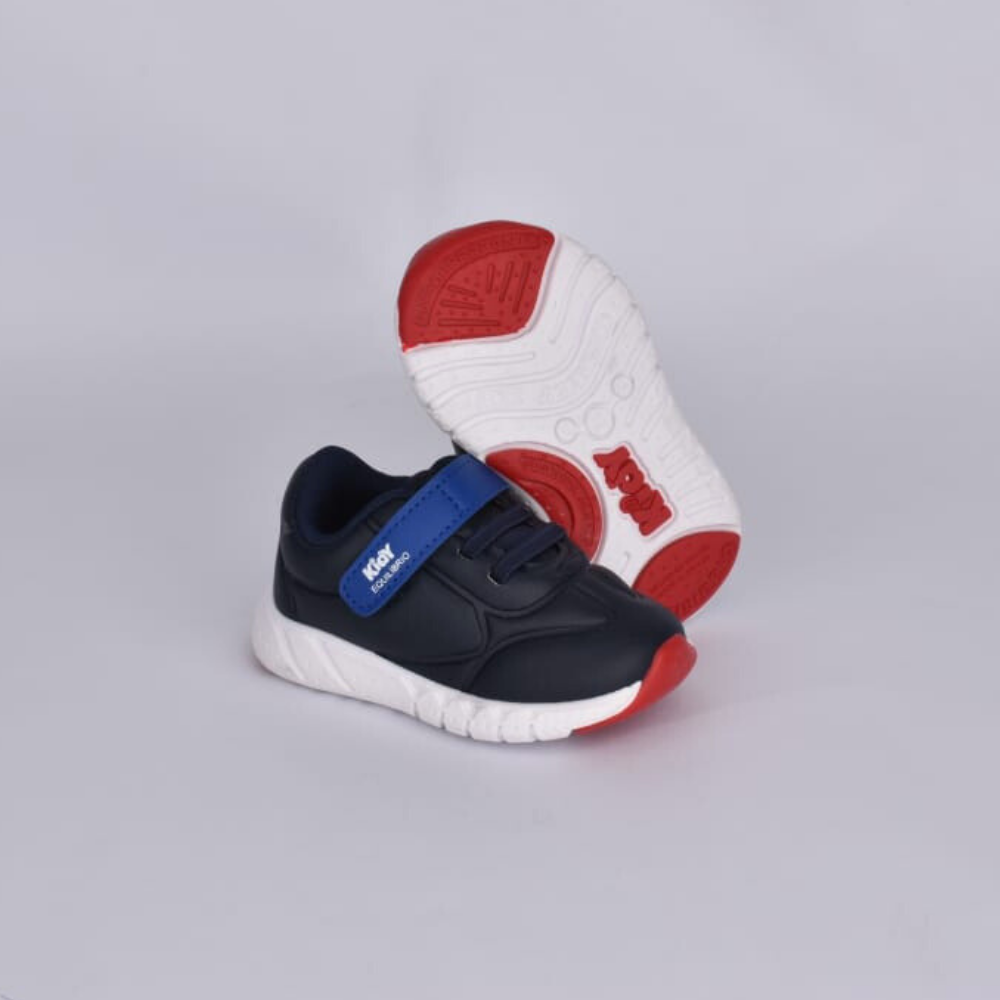 TENIS INFANTIL MENINO KIDY EQUILIBRIO MARINHO/AZUL ROYAL