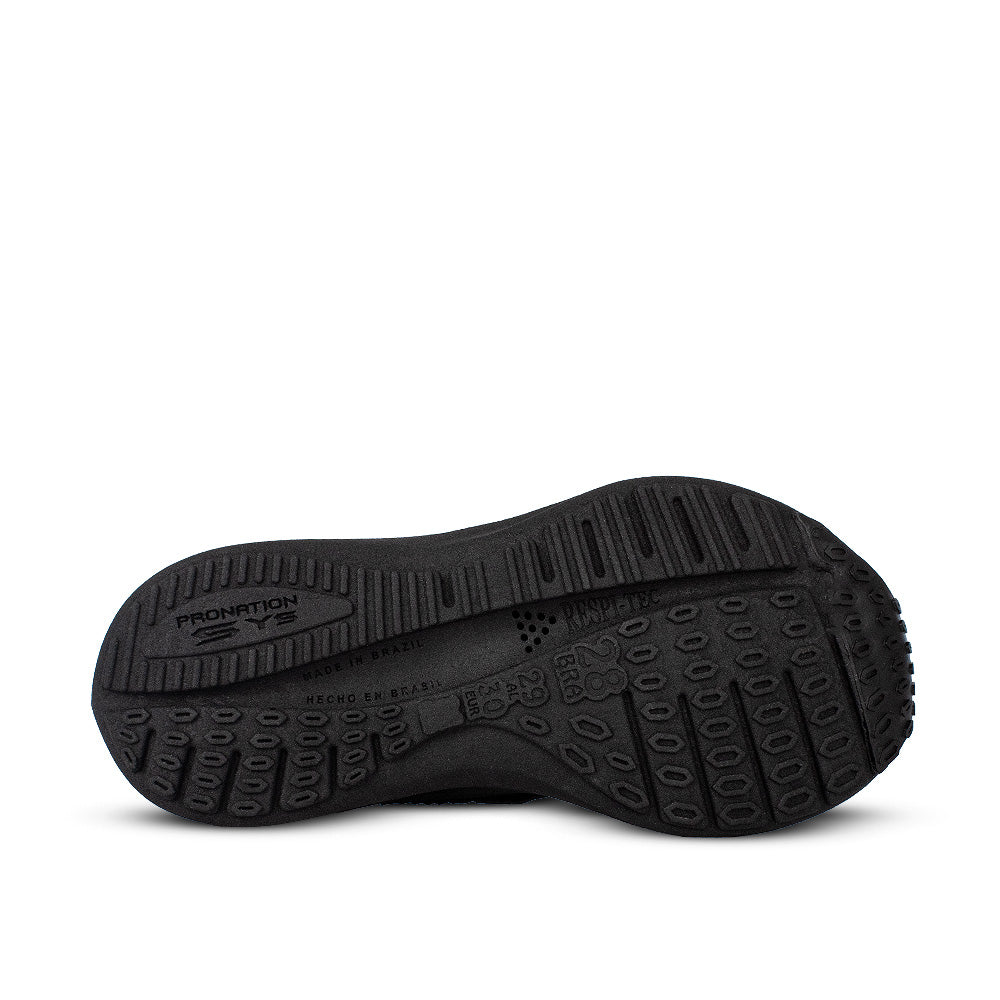 Tênis Infantil Menino Kidy Super Conforto Respitec Grafite/Preto