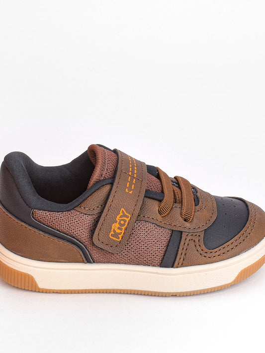SAPATÊNIS KIDY MILÃO RESPITEC CAFE/PRETO Kidy