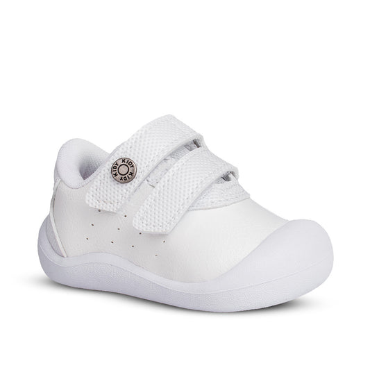 Tênis Sapatilha Infantil Menino Kidy Casual Branco Batizado Primeiros Passos