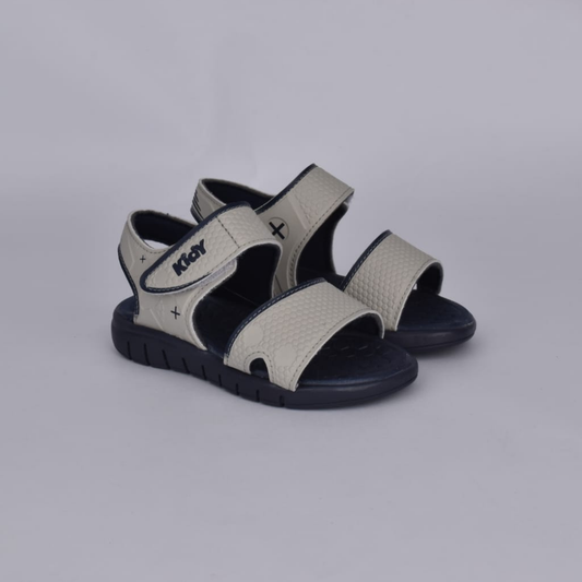 Sandália Menino Kidy Toys Dinossauros Cinza Marinho