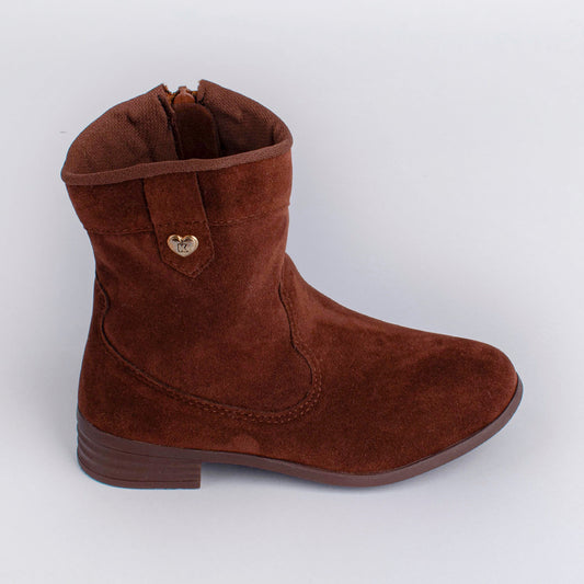 Bota Menina Infantil Kidy Montaria Baby Camel