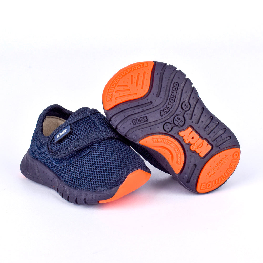 TENIS INFANTIL MENINO KIDY EQUILIBRIO MARINHO