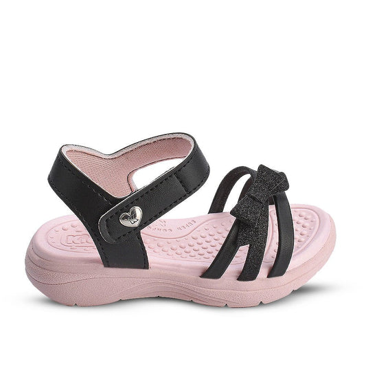 Sandália Infantil Menina Kidy Fly Baby Preto Com Brinquedo - Kidy Calçados - Sandália e Papete