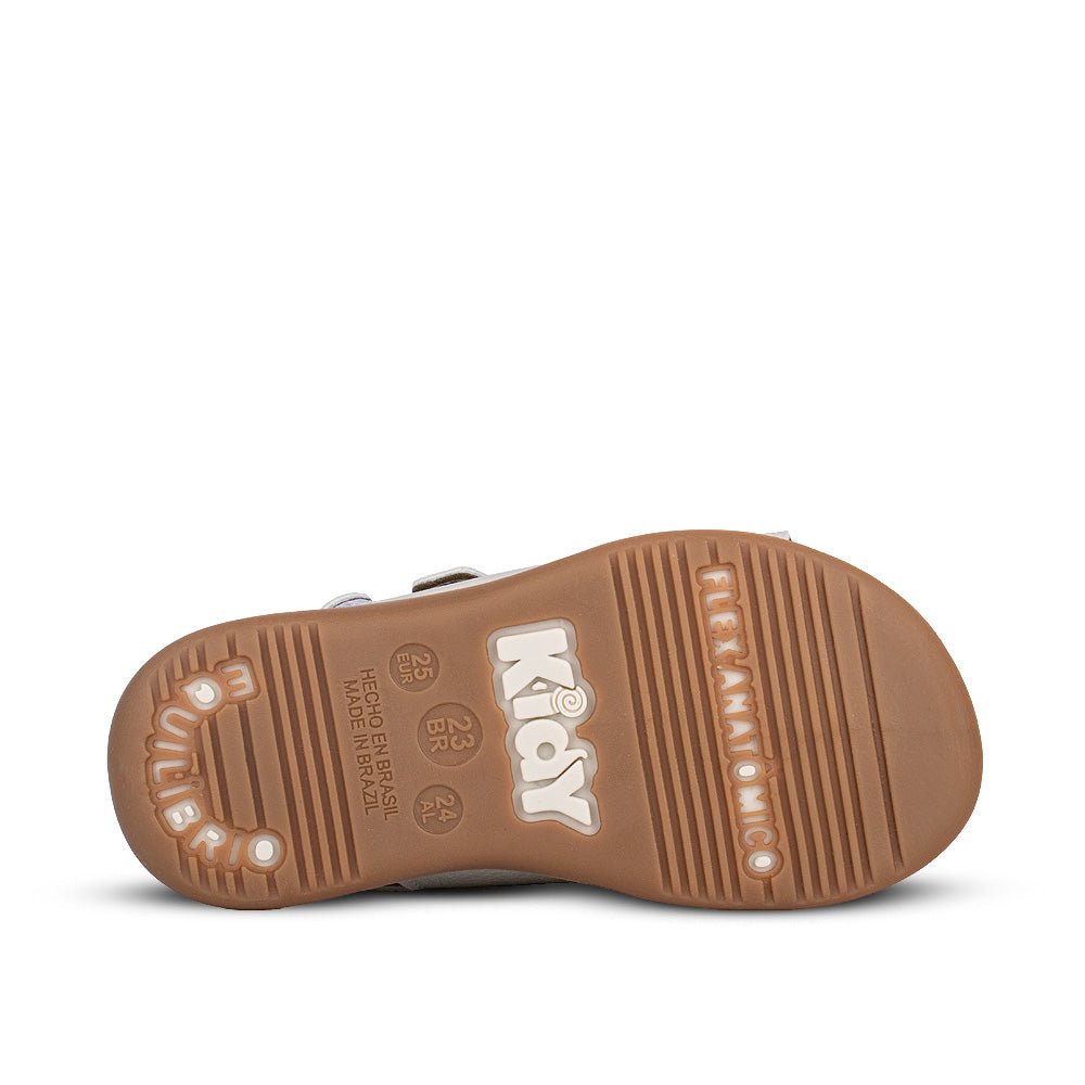 Sandália Infantil Menino Kidy Baby Natural Conforto Moderno - Kidy Calçados -