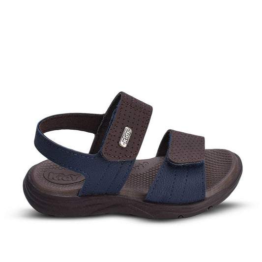 Sandália Infantil Menino Kidy Flex Anatômica Marinho Café - Kidy Calçados - Sandália e Papete