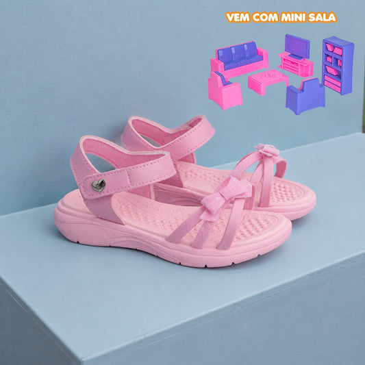 Sandália Menina Infantil Kidy Fly Baby Rosa - Kidy Calçados - Sandália e Papete