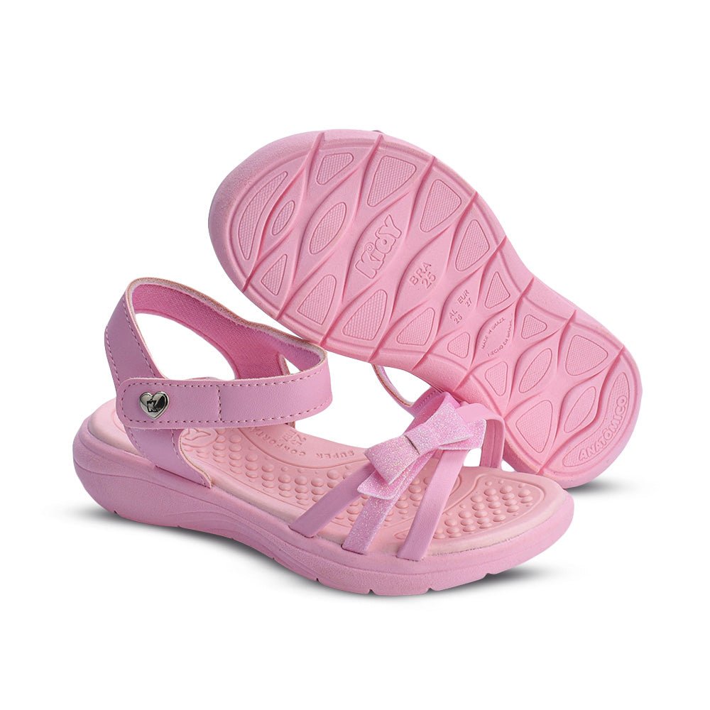 Sandália Menina Infantil Kidy Fly Baby Rosa - Kidy Calçados - Sandália e Papete