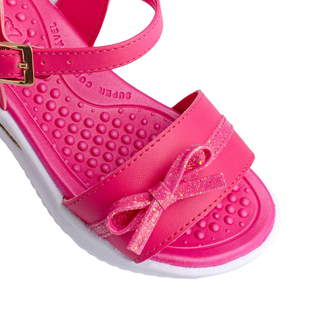 Sandália Papete Infantil Menina Kidy Fly Baby Pink Conforto e Delicadeza - Kidy Calçados - Sandália e Papete