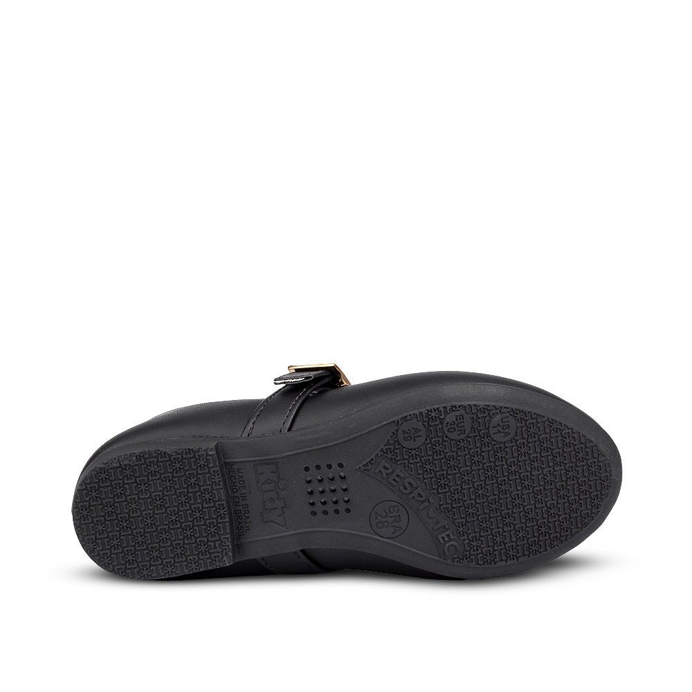 Sapatilha Infantil Menina Kidy Soft Preto Delicada Fivela - Kidy Calçados -