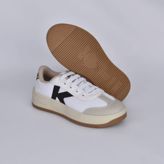 TENIS INFANTIL CASUAL MENINO K360 NOVA YORK BRANCO/PRETO - Kidy Calçados - Tênis