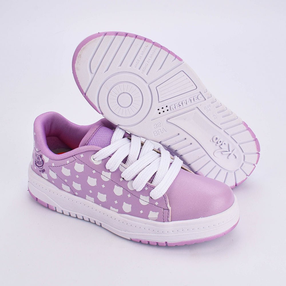 TÊNIS Infantil Menina Gato Galáctico K360 ESTILO RESPITEC LAVANDA/UVA Kidy - Kidy Calçados - Tênis