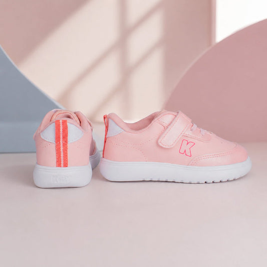 Tênis Infantil Menina Kidy Soft Nude Casual Fecho de Contato e Conforto - Kidy Calçados -