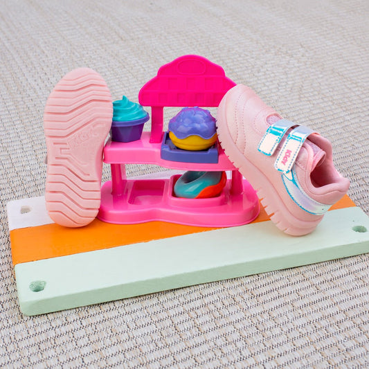 Tênis Infantil Menina Kidy Ultra Flex Prata Macio Anatômico - Kidy Calçados -