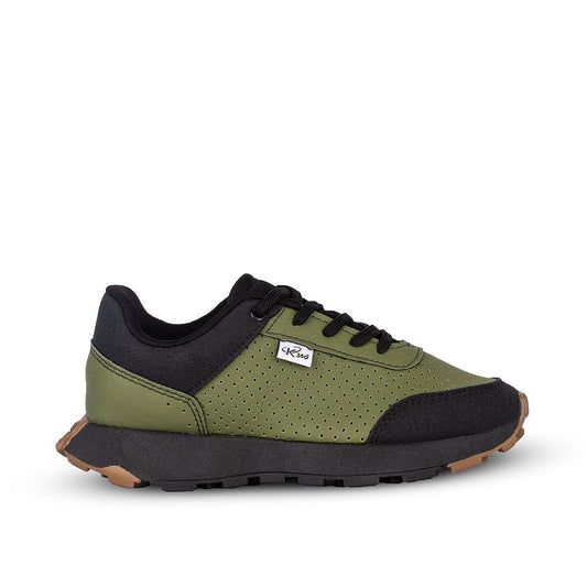 Tênis Infantil Menino K360 Jogger Verde e Preto - Kidy Calçados - Tênis