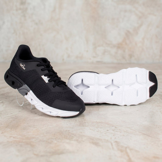 Tênis Infantil Menino Kidy K360 Energy Impulso Preto/Branco Esportivo - Kidy Calçados - Tênis