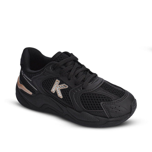 Tênis Infantil Menino Kidy K360 Retro Preto/Ouro - Kidy Calçados - Tênis