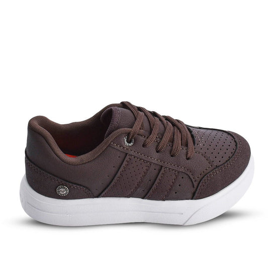 Tênis Infantil Menino Kidy K360 Ultra Leve Café Casual Super Leve - Kidy Calçados - Tênis