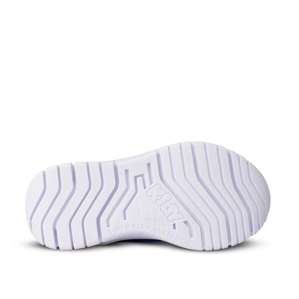 Tênis Infantil Menino Kidy Ultra Flex Azul Macio Anatômico Calce Fácil - Kidy Calçados -