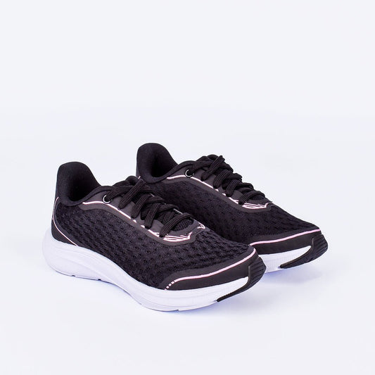 TENIS K360 ENERGY 2 PRETO/ROSA Kidy - Kidy Calçados - Tênis