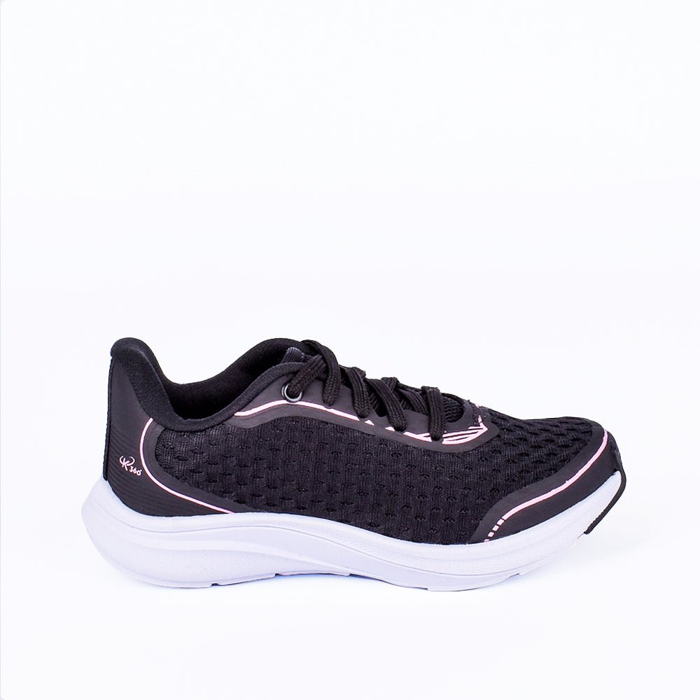 TENIS K360 ENERGY 2 PRETO/ROSA Kidy - Kidy Calçados - Tênis