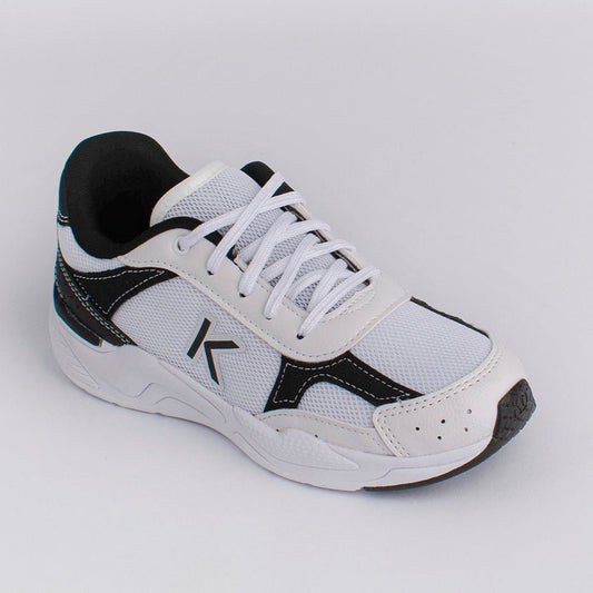 TENIS K360 RETRO BRANCO/PRETO Kidy - Kidy Calçados - Tênis